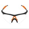 Vonxyz Earsocks Nose Piece Replacement for Oakley M Frame Heater Vented Sunglass - Orange view 3