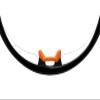Vonxyz Earsocks Nose Piece Replacement for Oakley M Frame Heater Vented Sunglass - Orange view 4