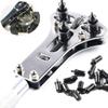 AkoMatial Professional Watch Repair Tool Waterproof Screw Adjustable Back Case Opener Wrench Remover Tools for Watchmakers Silver view 4