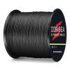 Dorisea Extreme Braid 100% Pe Black Braided Fishing Line 109Yards-2187Yards 6-550Lb Test Fishing Wire Fishing String Incredible Superline Zero Stretch (100m/109Yards 70lb/0.44mm) view 3