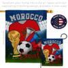 World Cup Morocco Flags Moroccan Banner Room Wall Art Flag Poles For Outside House Patio Porch Lawn Garden Stand Tapestry Yard Signs FIFA Gifts Sports Fan Trophy Soccer Game Football Made In USA view 4