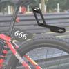 Bike Number Plate Holder,ZTTO Aluminum Alloy Bicycle Race Number Plate Bike Accessory(Black) view 2