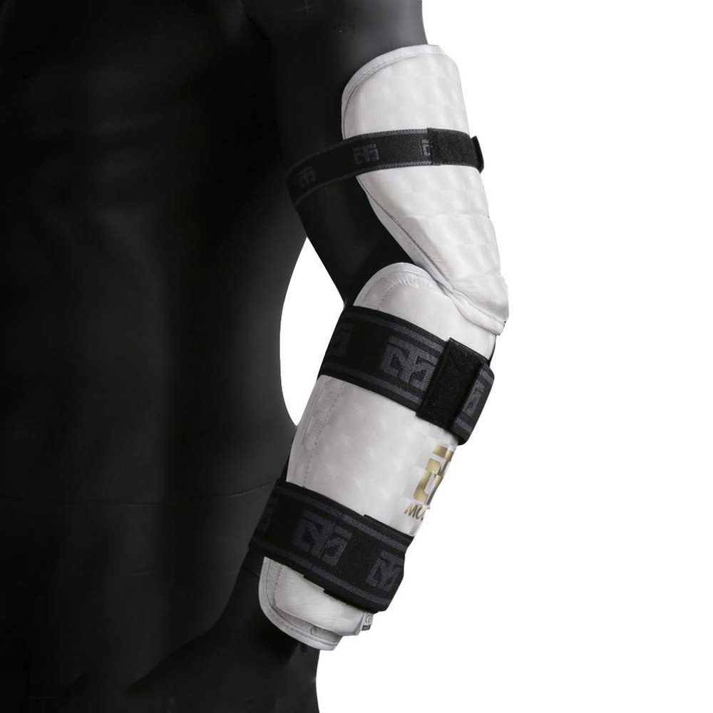 MOOTO Korea Taekwondo Extera S2 Arm & Elbow Protectors MMA Martial Arts Kickboxing Gym School Academy Team Match Training (5. XL(Length: 25cm or 0.82ft))
