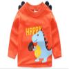 Winter Coat for Baby Boy Cotton Sweatshirt Winter Coat for Baby Girl Winter Infant Jacket Polar Fleece Sport (3T) Orange view 1