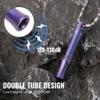 TACRAY Titanium Whistle  Ultra-Loud 120+ dB, CNC Machined, Lightweight & Durable  Perfect for Emergency Survival, Hiking, Camping, and Outdoor Safety  Includes Stainless Steel Chain (Purple) view 3