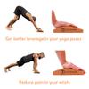 NamaStrength Cork Yoga Wedge Block - Non-Slip Wrist Support, Set of 2 view 2