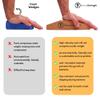 NamaStrength Cork Yoga Wedge Block - Non-Slip Wrist Support, Set of 2 view 3