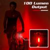 Bike Tail Light USB Rechargeable by Apace - Super Bright 100 Lumens LED Bicycle Rear Light Easily Clips on as a Red MTB Taillight for Optimum Cycling Safety view 4