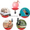Tuomico 20PSI High Pressure SUP Electric Air Pump,Dual Stage Inflation Paddle Board Pump for Inflatable Stand Up Paddle Boards, Boats,Kayak,12V DC Car Connector view 3