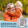 DOPTIKA Fathers Day Birthday Gifts for Kids, Graduation, Birthday Gifts for Grandson from Grandma, Grandpa, Personalized Baseball Gifts for Him, Grandparents Grandson Gifts for Teen Boys view 2
