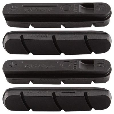 Campagnolo Rim Brake Pad Insert, Black, 2 Pairs (4pcs), BR-CA500