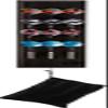 Viper Dart Caddy Solid Wood Wall Mounted Dart Holder/Stand, Displays 4 Sets of Steel or Soft Tip Darts, for All Sisal & Electronic Dartboards, Surrounds & Cabinets, Black Finish view 2