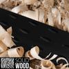 Viper Dart Caddy Solid Wood Wall Mounted Dart Holder/Stand, Displays 4 Sets of Steel or Soft Tip Darts, for All Sisal & Electronic Dartboards, Surrounds & Cabinets, Black Finish view 4