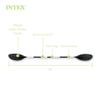 Intex 69629E 86" Kayak Paddle: Ribbed Spoon Shaped Blades  Durable Lightweight Shaft  Comfortable Grips  3-Position Feather Adjustability  TUV RL Approved view 2