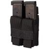 Chase Tactical Triple Pistol Mag Pouch  Compact, Fast Access, Velcro Fixing  Includes Rolled Cover Flap  for Military, Law Enforcement, Medical, Combat Training  Unisex, Black view 1
