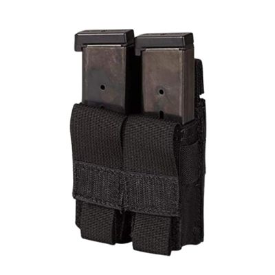Chase Tactical Single Pistol Mag Pouch  Compact, Fast Access, Velcro Fixing  Includes Rolled Cover Flap  for Military, Law Enforcement, Medical, Combat Training  Unisex, Coyote Tan