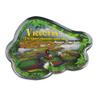 Collectible Novelty Pin for Backpack, Scarf - Made From Jeweler Class Metal - Spartan and the Green Egg Explorer Pin Series: Victoria Amazonica - Giant Amazon Water-Lilies: Amazon River Basin (209) view 1