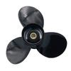 Aluminum Outboard Propeller Boat Prop 9 1/4x9 Pitch Replacement For Mercury/Tohatsu 9.9/15/20HP/MFS9.9/15/18/20 48-828156A12 view 1
