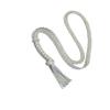 neck rope horse tack bridleless riding silver grey view 1