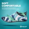 SEEKWAY Water Shoes Quick-Dry Aqua Socks Barefoot Slip-on for Beach Pool Swim River Yoga Lake Surf Women Men Black SK001 view 3