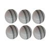 warriors point Leather Cricket Ball White, 4 Piece Club White Leather Ball for Practice, Match, Academy, and Tournament(Set of 6) view 1
