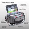 YVLEEN Fishing Tackle Box Bag - Outdoor Large Fishing Tackle Storage Bag - 100% Water-Resistant Polyester Material - Fishing Tackle Bags - Suitable for 3600 3700 Tackle Box view 2