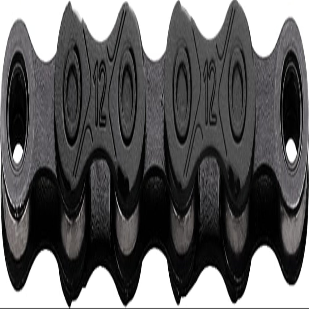 KMC Unisex  Adult X12 BlackTech Black 126 Links with ML EK