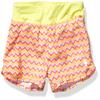 Soffe Big Girl's Knit Band Short Shorts, Summer Chevron/Kool Kiwi, X-Large view 1
