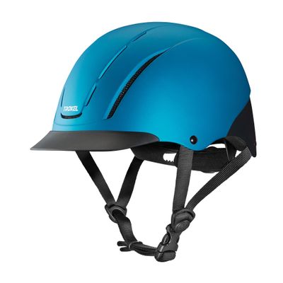 Troxel Spirit Full Coverage Horse Riding Helmet, Low-Profile Adjustable Design, Safety Horseback Riding Gear, Large (7-3/8 - 7-3/4), Teal Duratec