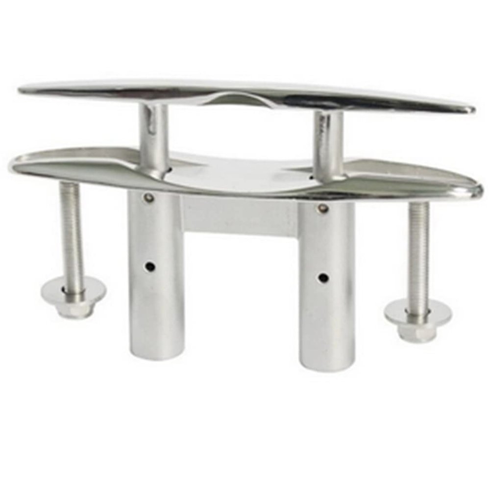 Eaglerich 316 Stainless Steel Pop-Up Pull-Up Flush Mount Lift Cleat 210 mm 8 Inch for Marine Boat Yacht