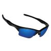 Alphax Pacafic Blue Mirrored Elite Polarized Replacement Lenses for Oakley Half Jacket 2.0 XL Sunglasses view 3