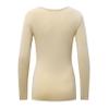 OThread & Co. Women's Long Sleeve T-Shirt Comfy Underscrub Tee Basic Stretch Layer (Large, Apricot) view 4
