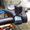 Mountain Bike Shift Lever, Adjustable Thumb Shifter Compact Design, Thumb Gear Shifter for Commuting Fitness Recreation view 2
