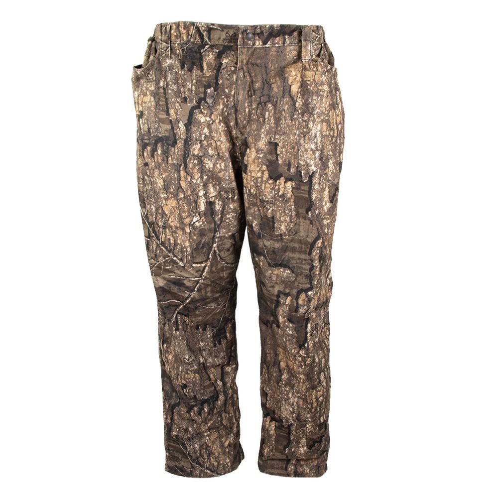 Rivers West Men's Waterproof Windproof Camouflage Fleece Adirondack Hunting Pant, Camo Timber, X-Large