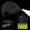 LED Hat Light - POWERCAP 2.0 Baseball Cap with Light Built in - LED Cap Visor Light with Bright Headlight and IPX4 Rating (Black Unstructured) view 3