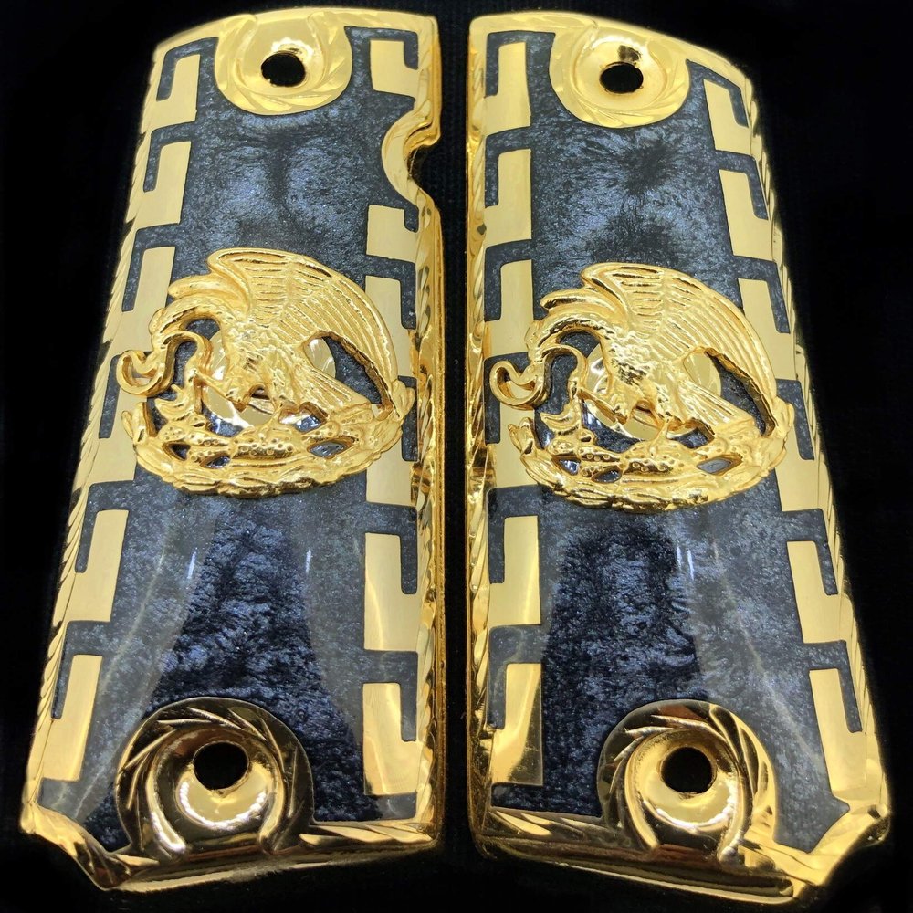 1911 Government Commander Grips Eagle Cacha