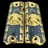 1911 Government Commander Grips Eagle Cacha view 2