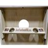 American Flag Series - Premium Cornhole Boards w Cupholders and a Handle - Includes 2 Regulation 4' x 2' Cornhole Boards w Premium Birch Plywood and 8 Cornhole Bags (Patriotic Flag) view 4