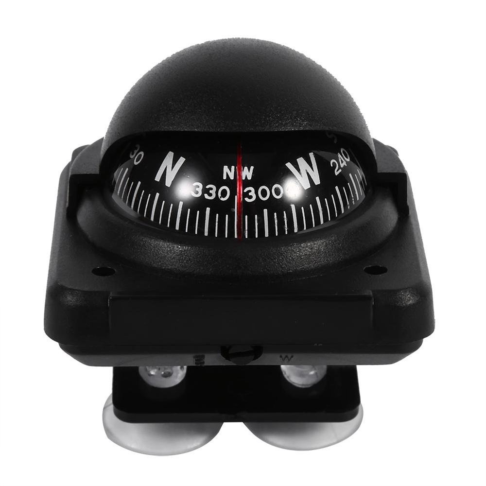 Aramox Electronic Marine Navigation , ABS Plastic, 5.7 x 5.7 x 5.8cm, Multi-Function Digital Vehicle for Car, Boat, Ship, Watercraft