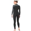 BARE 5MM Women's Elate Full Wetsuit | Comfortable high Stretch Neoprene Material | Long Sleeve | Great for All Watersports, Scuba Diving and Snorkeling | Grey 06 view 2