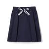 French Toast Girls 4-20 Pull-On Twill Scooter with Striped Bow (Navy, 8) view 1
