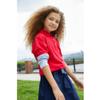 French Toast Girls 4-20 Pull-On Twill Scooter with Striped Bow (Navy, 8) view 4