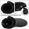 HARENCE Snow Boots for Women Winter Boot with Comfortable Warm Fur Lined Ankle Booties Outdoor Slip On Waterproof Short Boots view 4