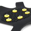EONPOW Ice Grips, Ice & Snow Grips Cleat Over Shoe/Boot Traction Cleat Rubber Spikes Anti Slip 10 Steel Studs Crampons Slip-on Stretch Footwear (Size S) view 3