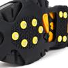 EONPOW Ice Grips, Ice & Snow Grips Cleat Over Shoe/Boot Traction Cleat Rubber Spikes Anti Slip 10 Steel Studs Crampons Slip-on Stretch Footwear (Size S) view 4