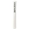 Custom White Leather Alignment Stick Cover Case Holder with Your Name Embroidered view 1
