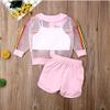 1-6T Toddler Girls Shorts Set 3pcs Summer Clothes Baby Cropped Vest Top + Long Sleeve Mesh Zipper Jacket (Pink, 4-5 Years) view 4