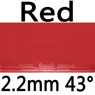 DAWEI Super Power 2008 Pips in Table Tennis Rubber Sheet (red 2.2mm 43)