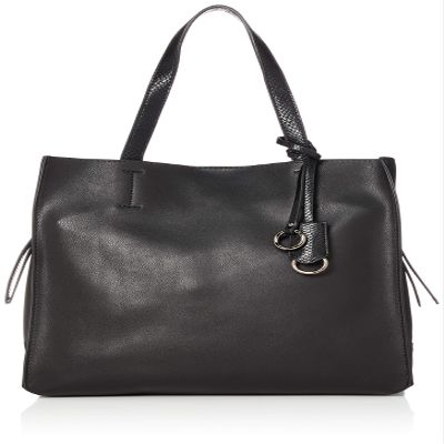 Fanuel A3005-6 Bag-in-Bag, Camouflage, 2-Way, Commuting to Work, A4, Tote Bag, Black