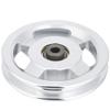 Alomejor Universal Aluminium Alloy Bearing Pulley Wheel Gym Accessory Diameter 90mm&115mm 2 Size for Fitness Equipment (90mm) view 1